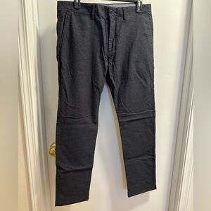 J. Crew 484 Slim-fit brushed twill pant Size 32/30 Dark Green Navy (2021)